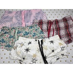Victorias Secret Lot of 4 Small Sleep Shorts  Pajama Bottoms
